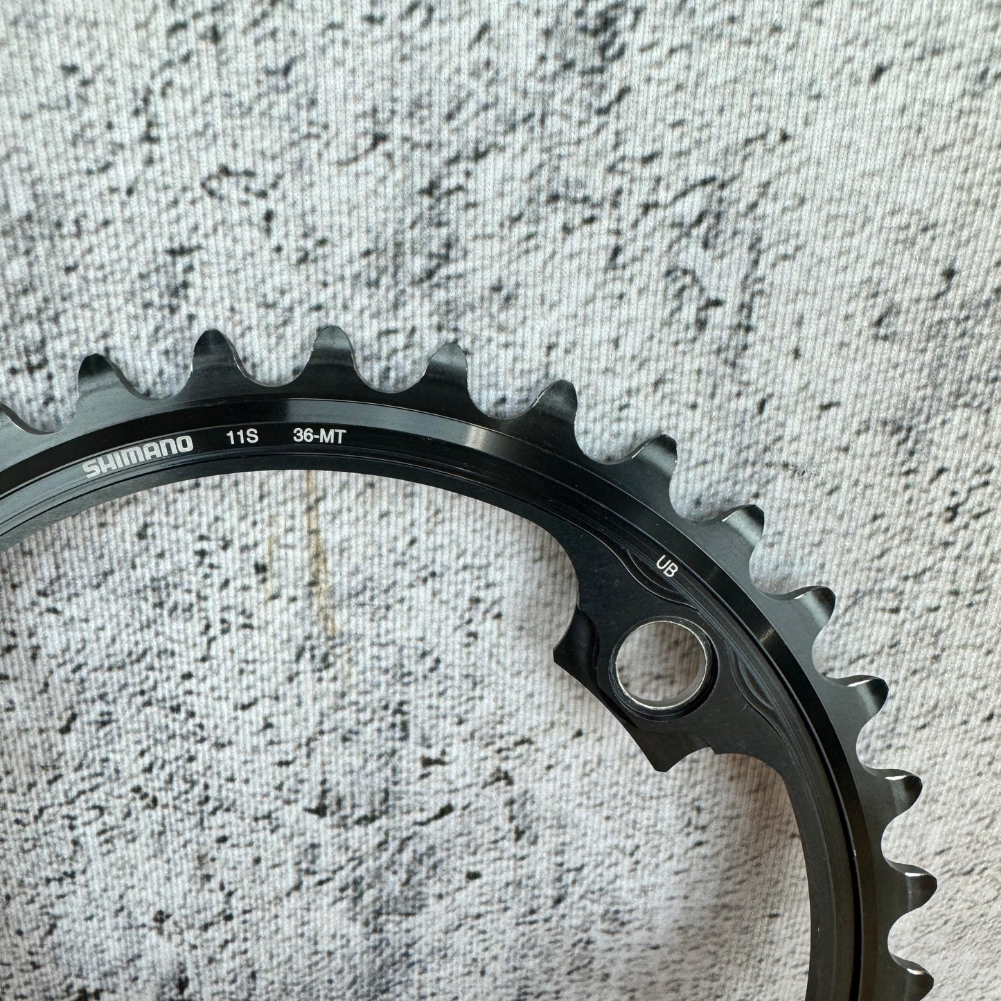 Low Mile! Shimano Dura Ace 39t 11-Speed Bicycle Inner Chainring 4-Bolt 110BCD