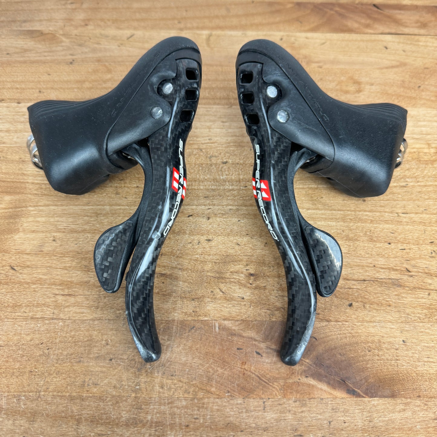 Campagnolo ErgoPower Super Record 11 Mechanical Rim Brake 11-Speed Shifters 340g