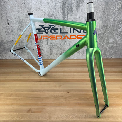 New! 2026 Specialized Crux DSW 54cm Ride Wrap Alloy Disc Gravel Frameset 700c