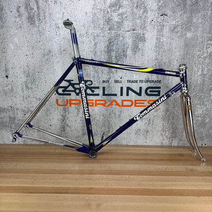 Vintage! 90s Tommasini Sistesi Columbus Neuro 52cm Rim Brake Steel Frameset 700c