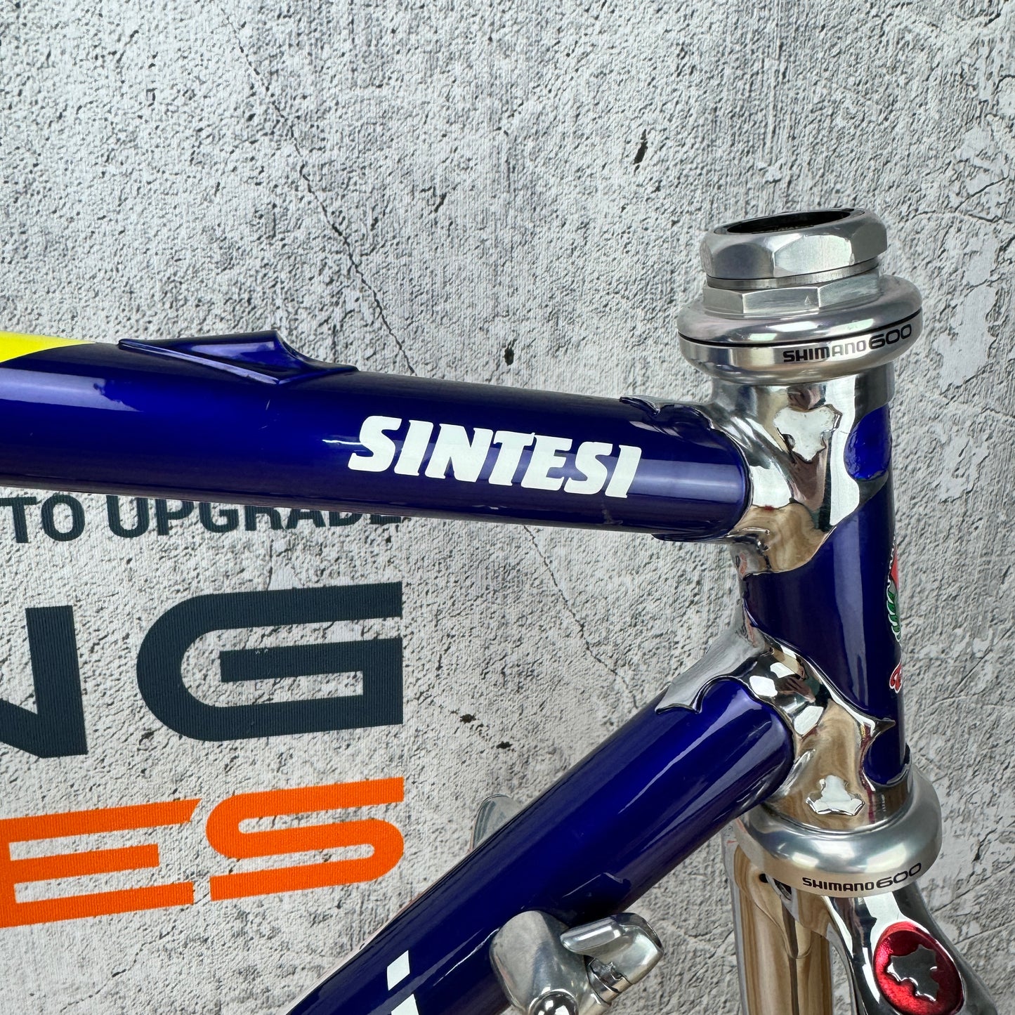 Vintage! 90s Tommasini Sistesi Columbus Neuro 52cm Rim Brake Steel Frameset 700c