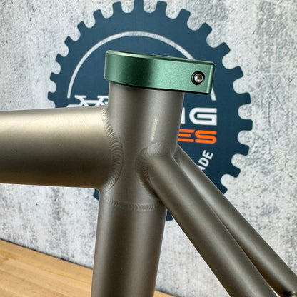 Low Mile! 2025 Moots Vamoots 33 58cm Titanium All-Road Bike Frameset 700c 2350g