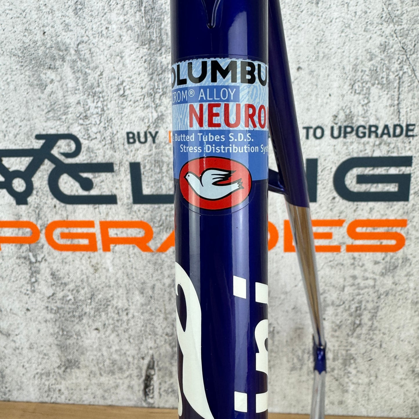 Vintage! 90s Tommasini Sistesi Columbus Neuro 52cm Rim Brake Steel Frameset 700c