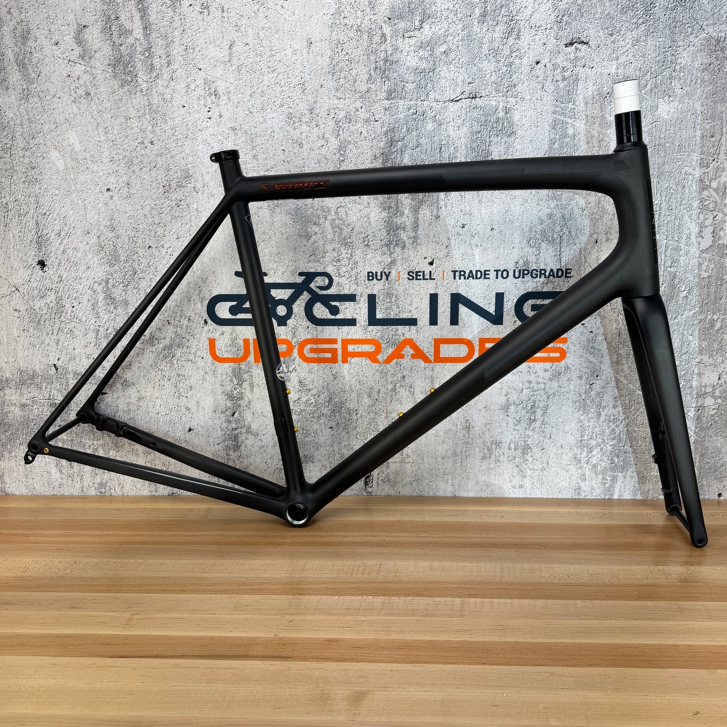 New! 2022 Specialized Aethos RTP 61cm Carbon Disc Frameset 700c 1180g