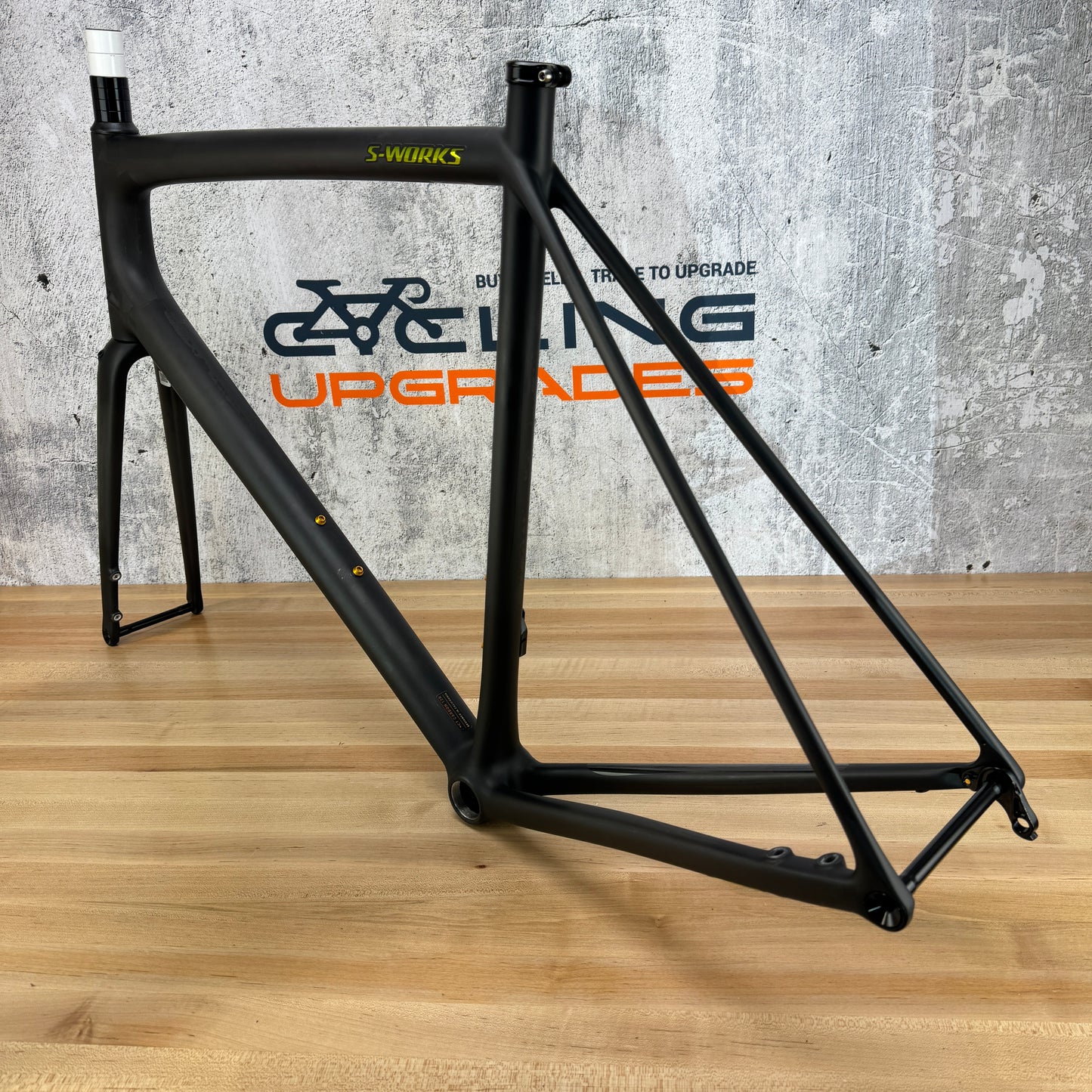 New! 2022 Specialized Aethos RTP 61cm Carbon Disc Frameset 700c 1180g