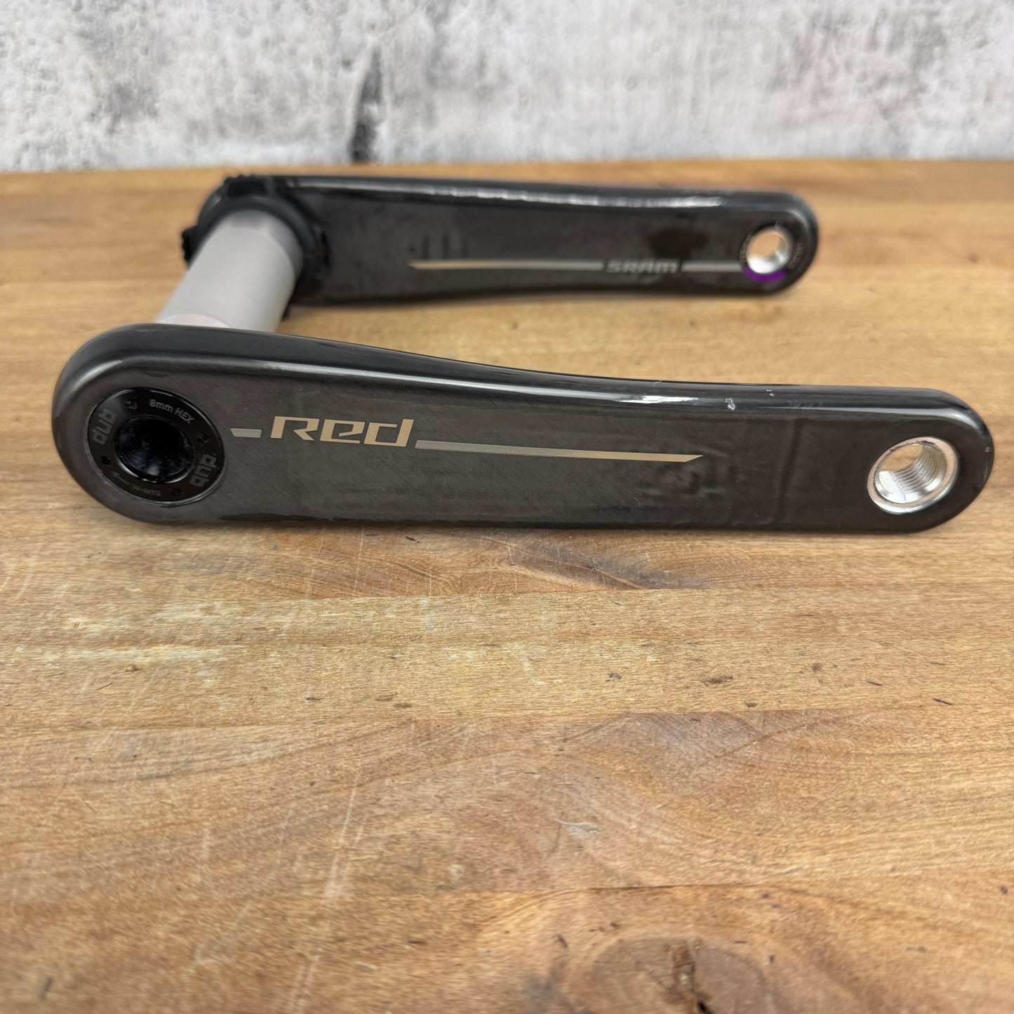 SRAM Red AXS XPLR E1 170mm Carbon 8-Bolt Crankset Crank Arms DUB Wide 311g