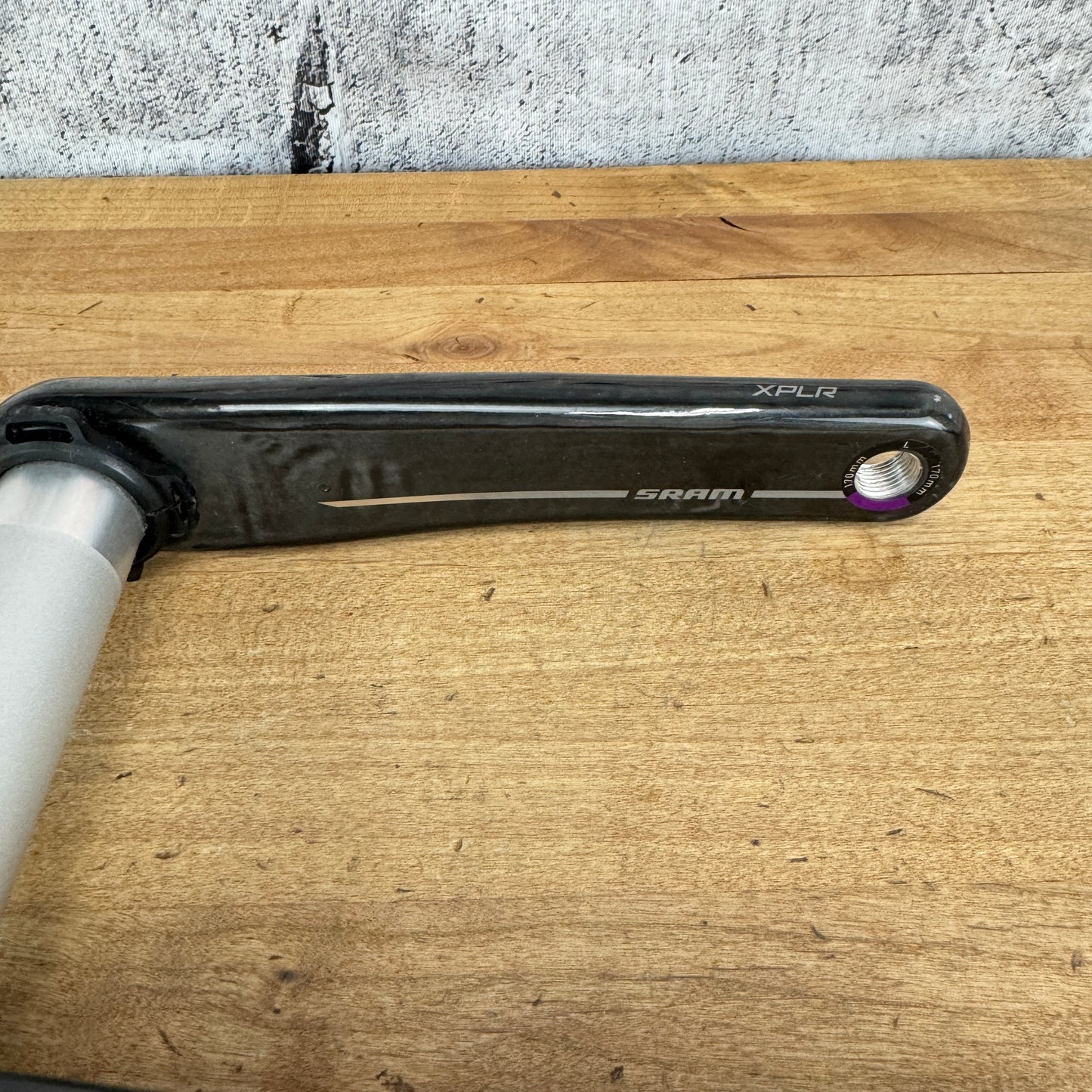 SRAM Red AXS XPLR E1 170mm Carbon 8-Bolt Crankset Crank Arms DUB Wide 311g