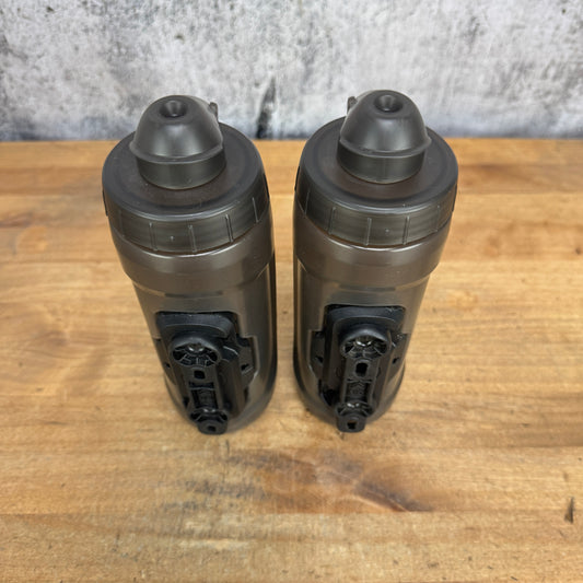 Fidlock Twist Bottle 590ml 20oz Pair Bike Water Bottles w/ Mounts 238g