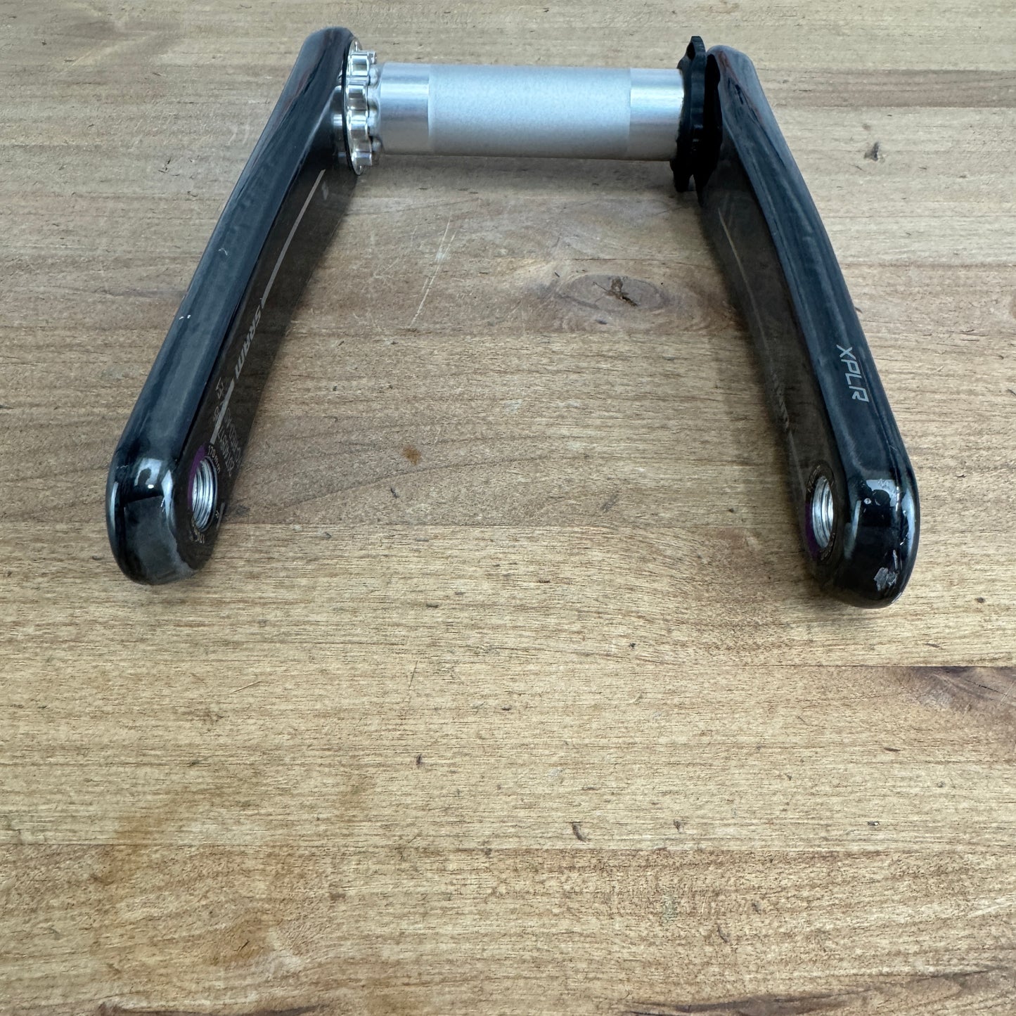 SRAM Red AXS XPLR E1 170mm Carbon 8-Bolt Crankset Crank Arms DUB Wide 311g