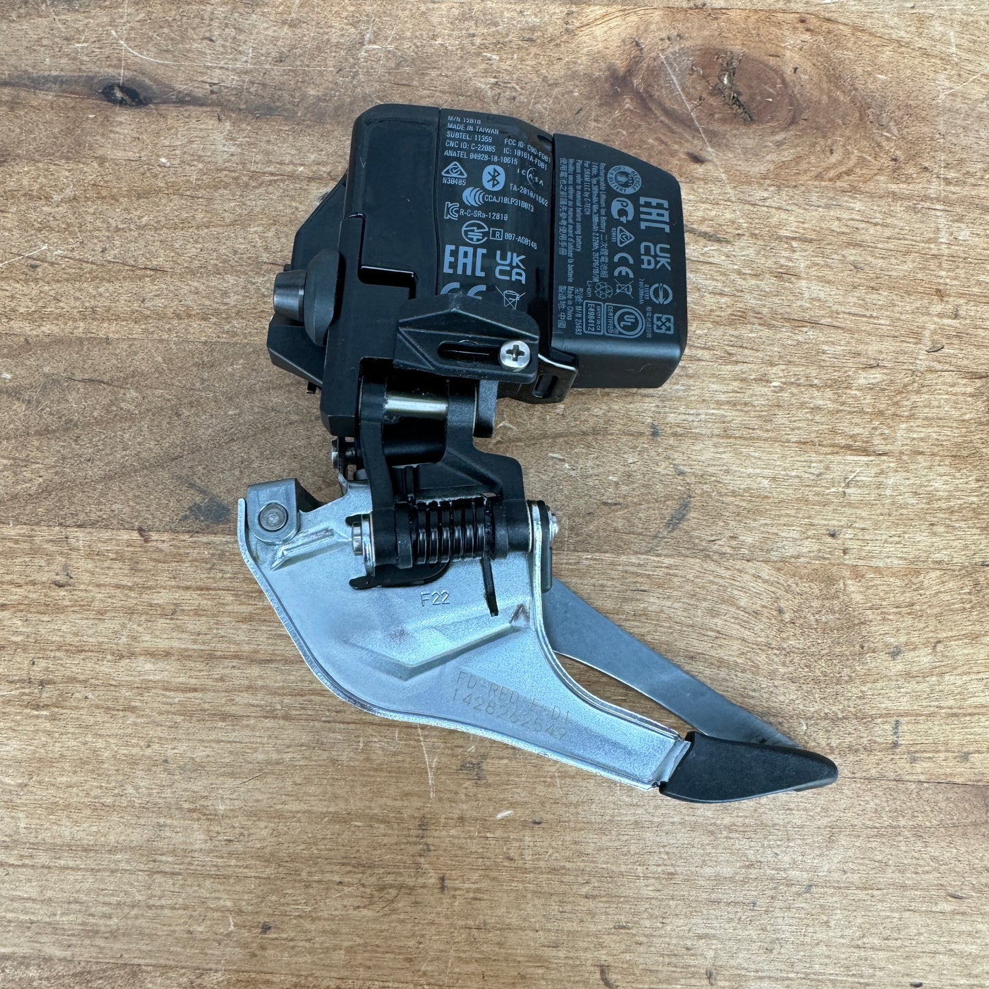Low Mile! SRAM Red AXS Electronic D1 Braze-On 12-Speed Bike Front Derailleur