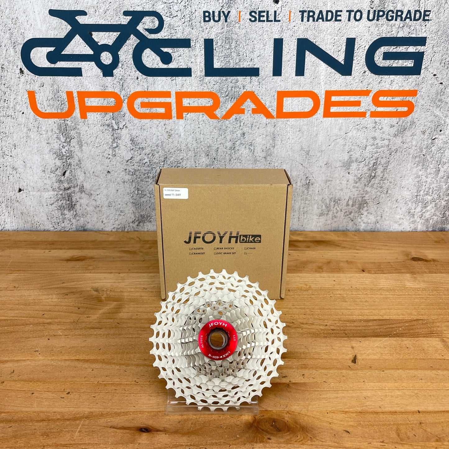 New! JFOYH Ultralight 11-34t 11-Speed Silver Bike Cassette 225g