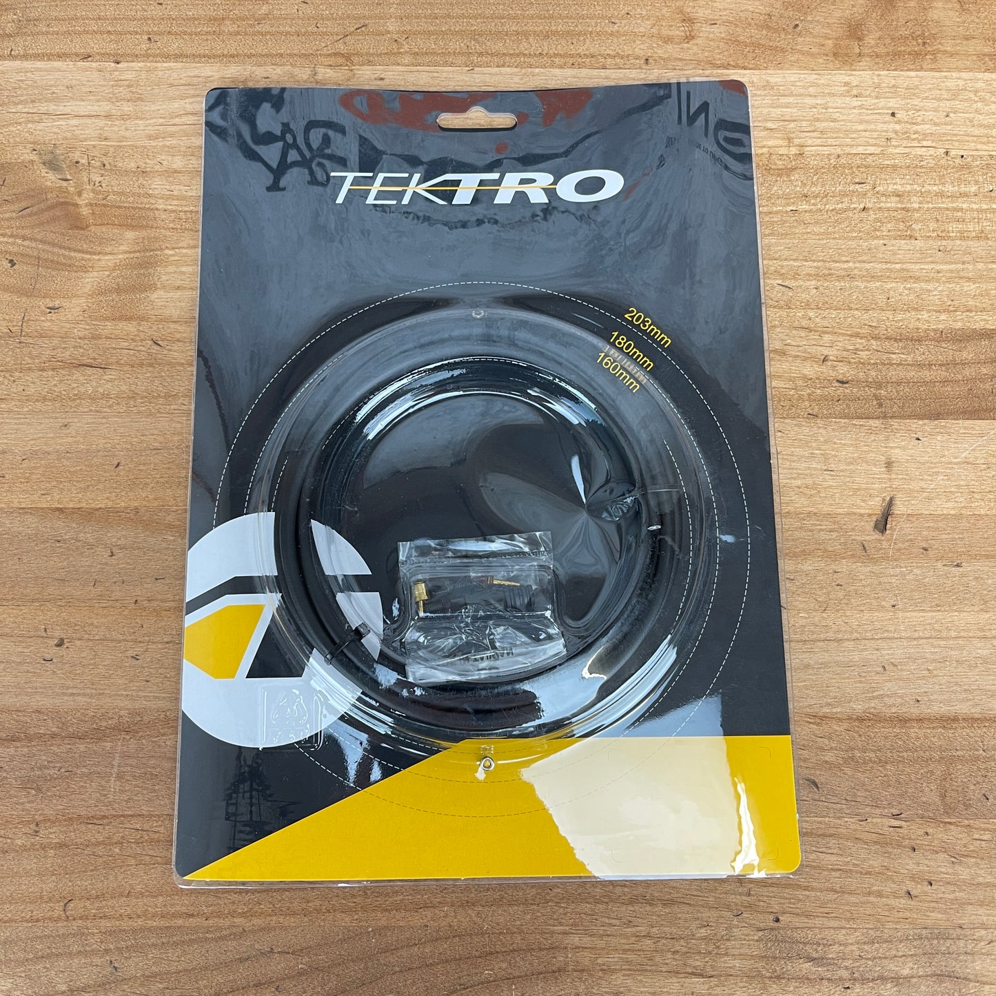 New! Tektro 2000mm x 5.5mm Hydraulic Disc Brake Line Hose + Fittings Kit