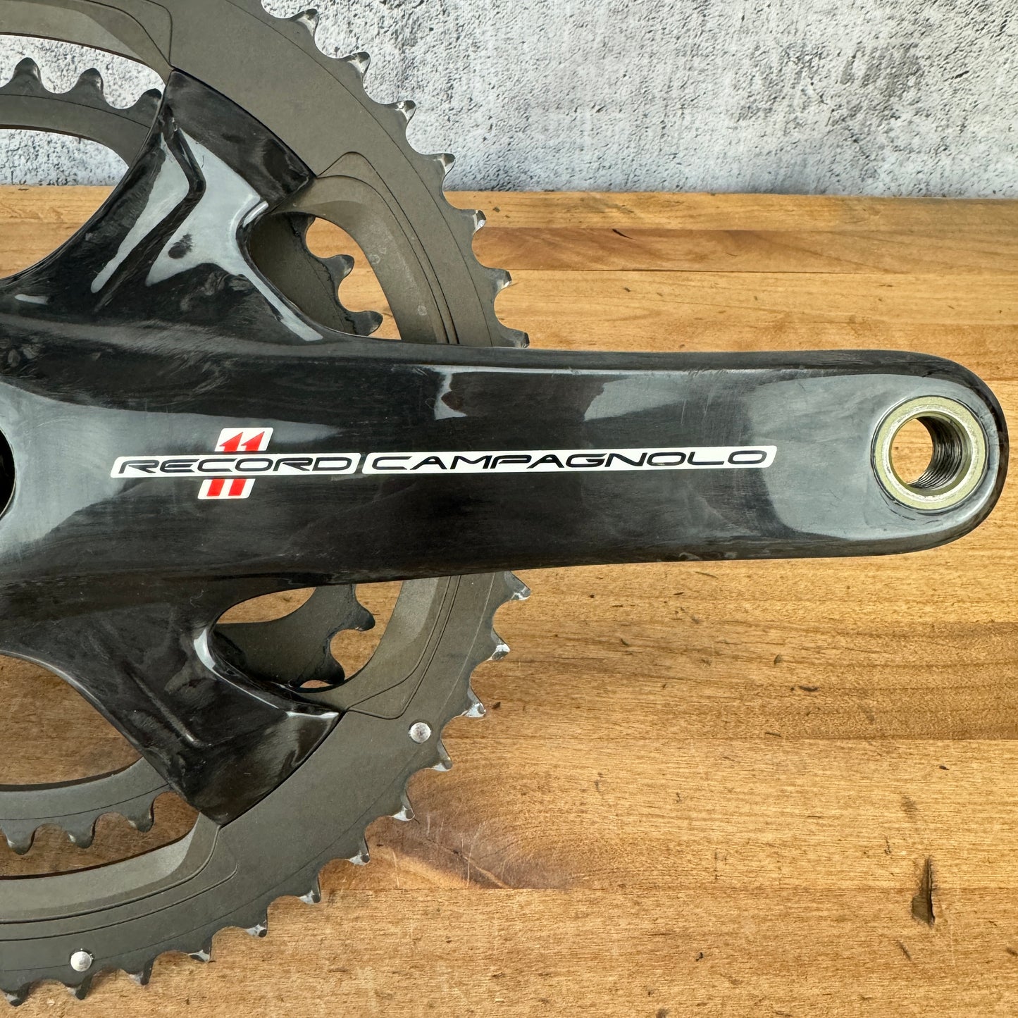Campagnolo Record 11 175mm 53/39 11-Speed Carbon Bike Crankset 675g