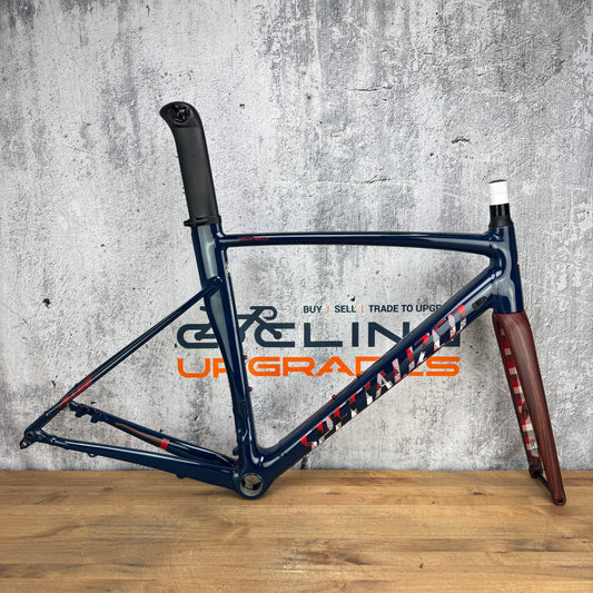 Low Mile! Specialized Allez Sprint Disc 56cm Lumberjack Alloy Bike Frameset 700c
