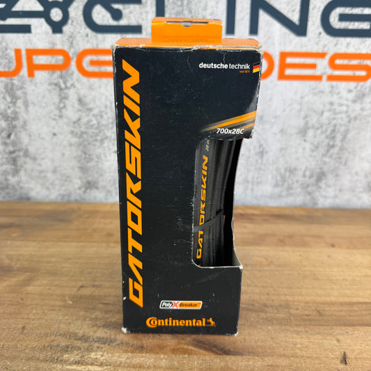 New! Continental Gatorskin 700c x 28mm Clincher Single Road Bike Tire