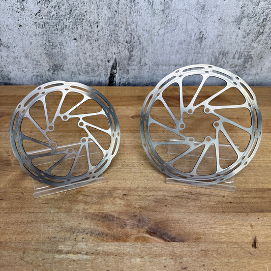 Pair SRAM Centerline 140/160mm 6-Bolt Disc Brake Brake Rotors 203g