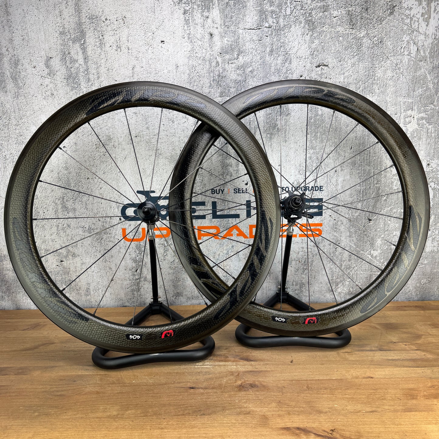 Zipp 2017 Firecrest 404 77/177 Hub Carbon QR Rim Brake Tubeless Wheelset 1711g