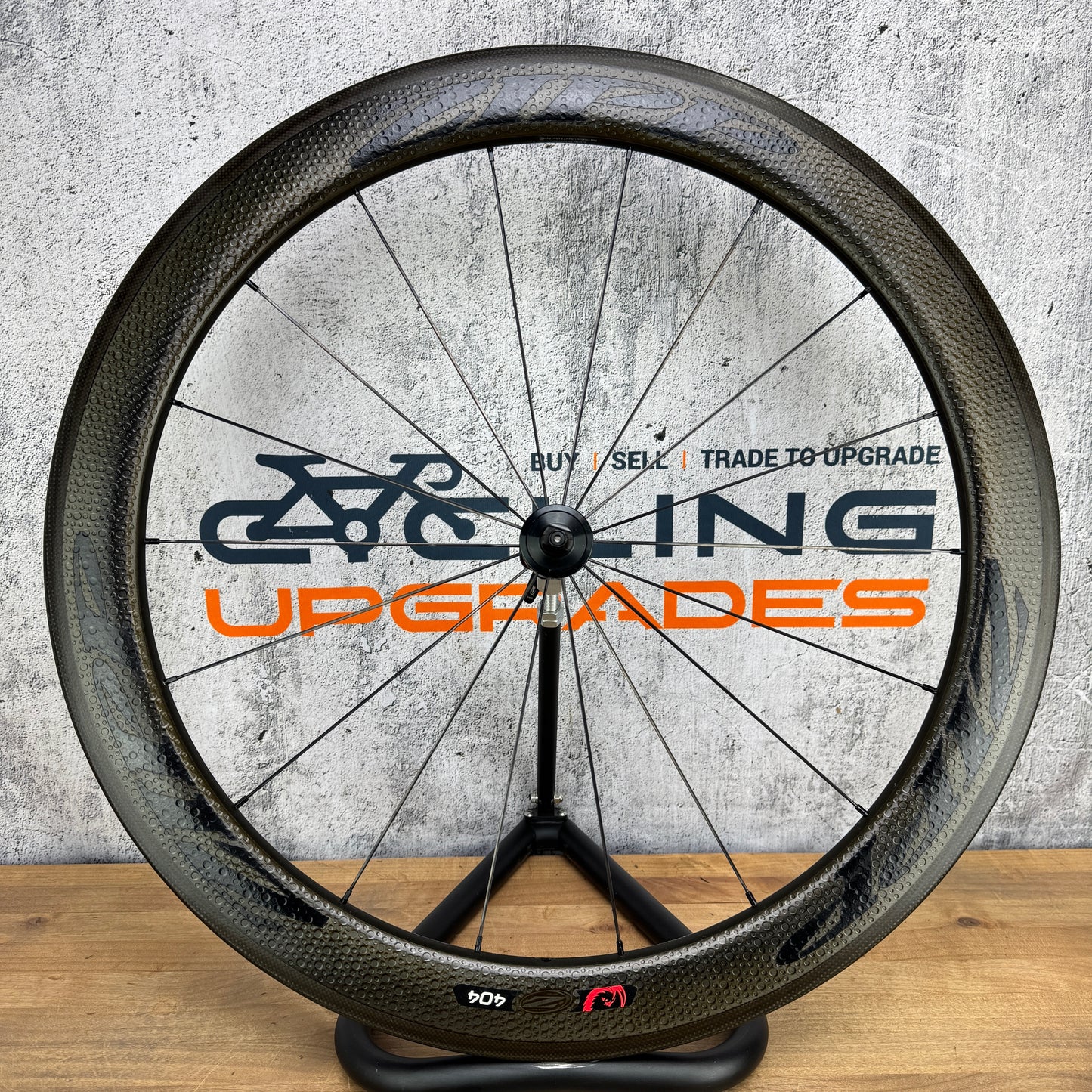 Zipp 2017 Firecrest 404 77/177 Hub Carbon QR Rim Brake Tubeless Wheelset 1711g