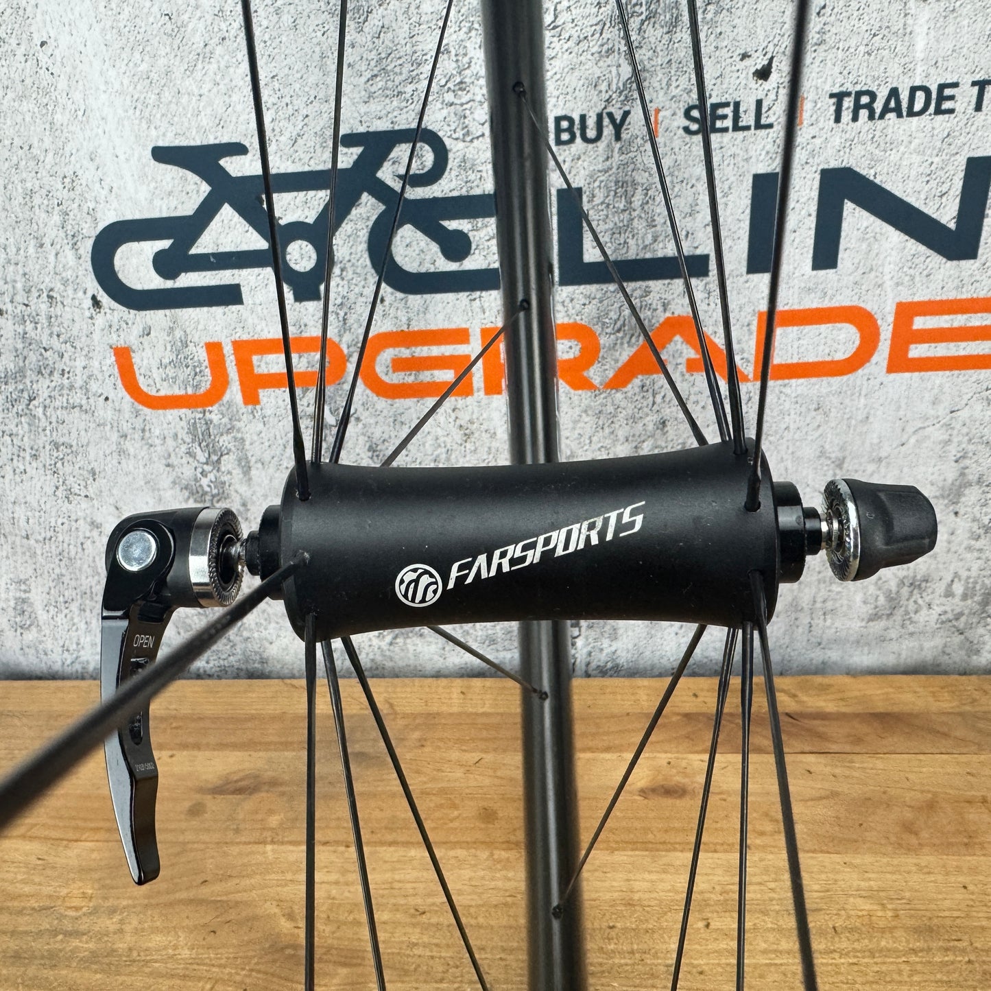 Farsports C6 Ventoux 56mm Carbon Tubeless Wheelset 700c Rim Brake 1557g