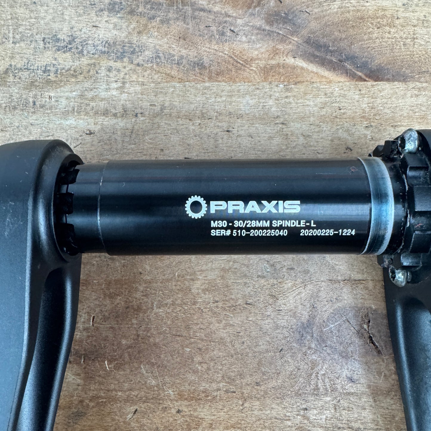 PraxisWorks Alba M30 175mm 3-Bolt Direct-Mount Alloy Bike Crankset