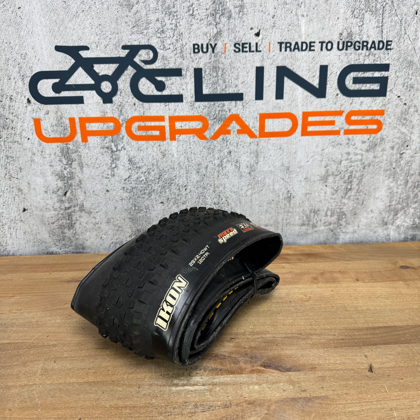 Low Mile! Maxxis Ikon 29" x 2.4" Maxx Speed EXO Single Tubeless MTB Tire 834g