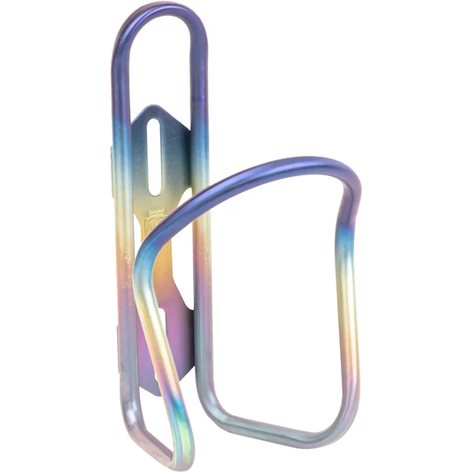 New! Silca Sicuro Titanium Water Bottle Cage Anodized Rainbow 30g