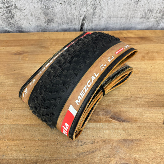 Ridden Once! Vittoria Mezcal XC Race 29 x 2.4" Tubeless Single MTB Tire 756g