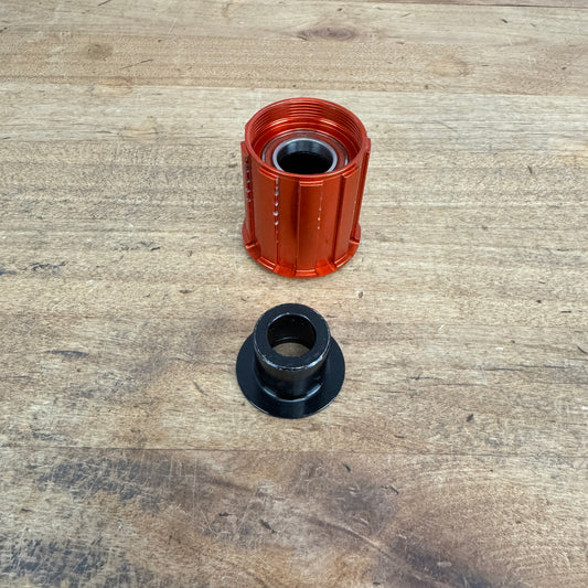 DT Swiss Ratchet Red Freehub Body for Shimano/SRAM 11-Speed + 12mm End Cap