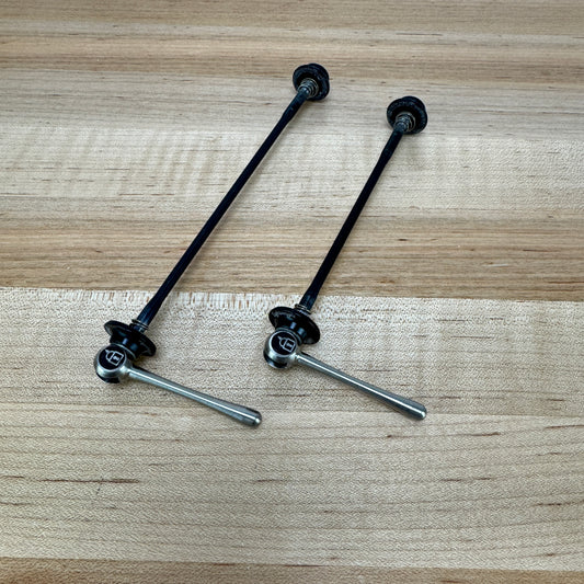 Lightweight 100/130mm Front & Rear Bike Wheel Quick Release Skewers 36g