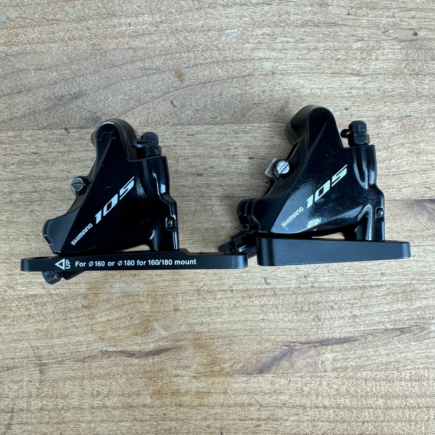 Shimano 105 BR-R7070 Hydraulic Disc Brake Calipers w/ Adapters 300g