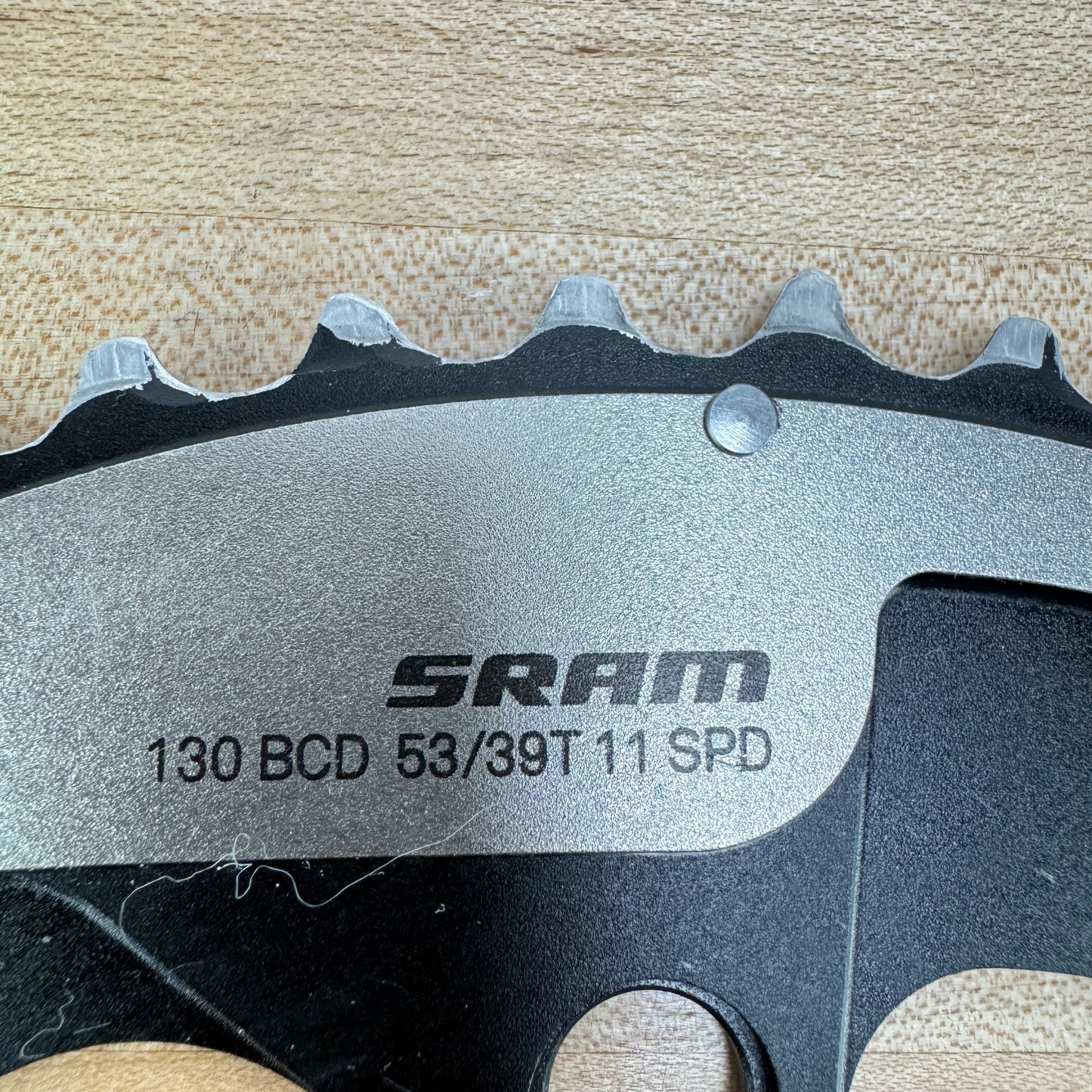 SRAM Red 22 53/39t 11-Speed 130BCD 5-Bolt Bike Chainring Set 185g