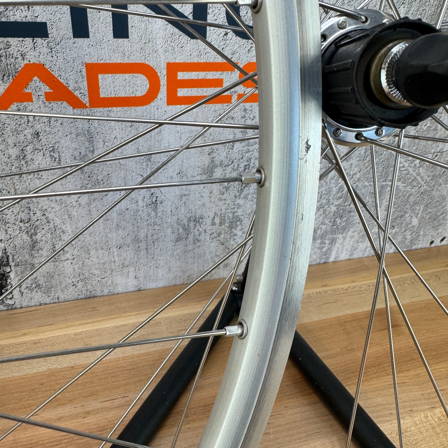Vintage! Shimano Ultegra ST-6500 Alloy Clincher Bike Wheelset 700c Rim Brake 1749g