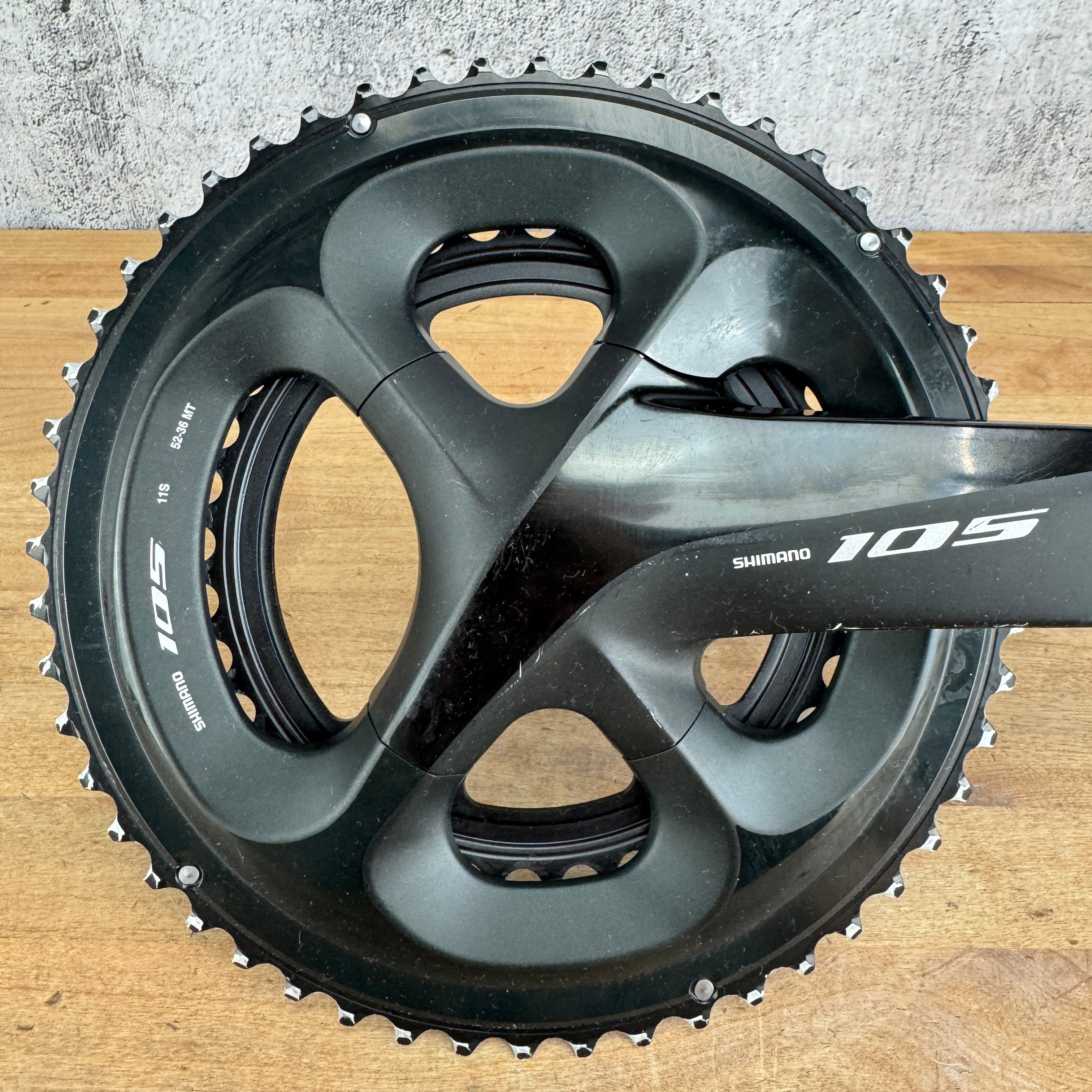 SHIMANO FC-R8000 170mm pd-r7000セット 52-36 Shimano 105 FC-R7000 170mm 52/36t 11-Speed Bike Crankset