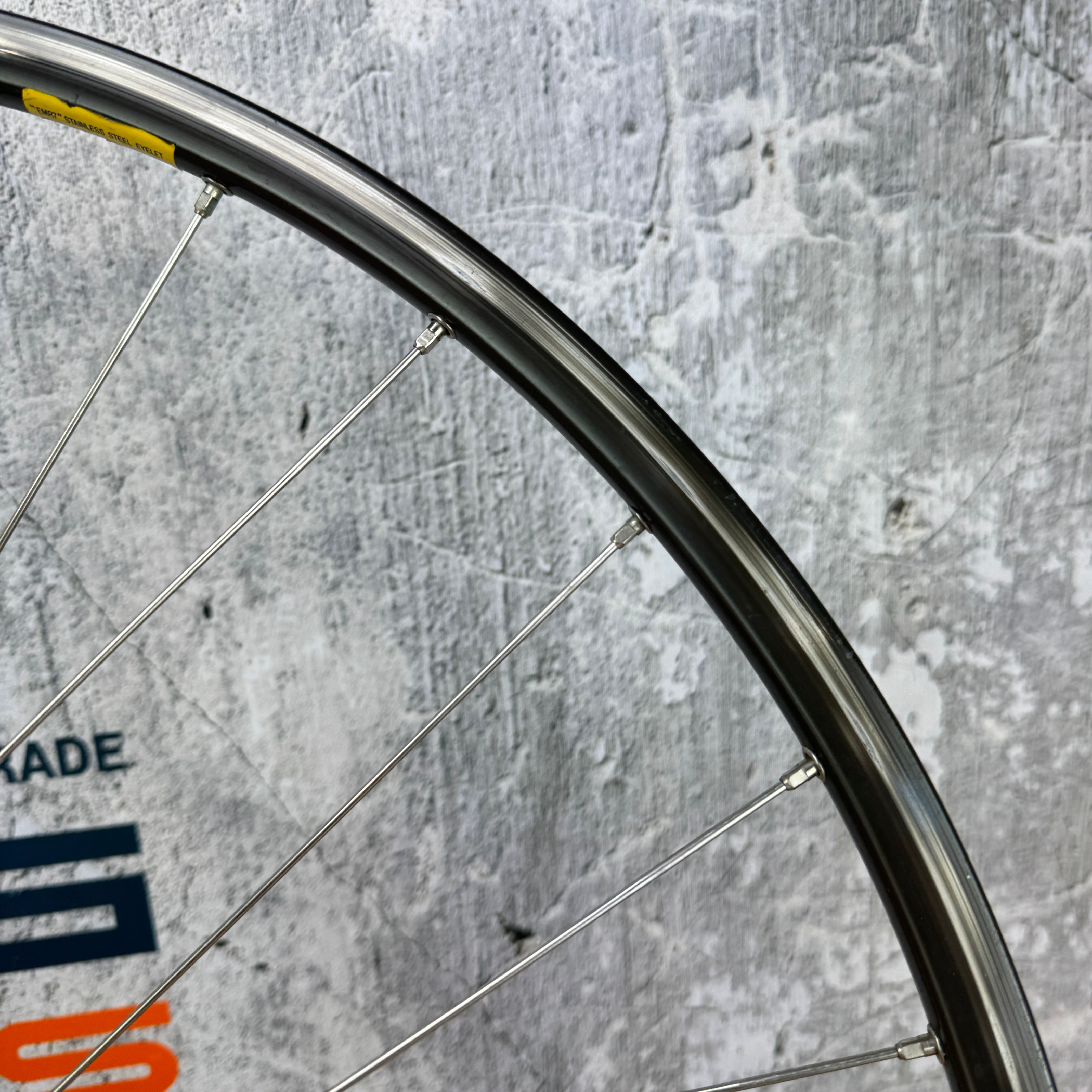 Vintage! Mavic Open 4 CD Alloy Clincher Wheelset 700c Rim Brake