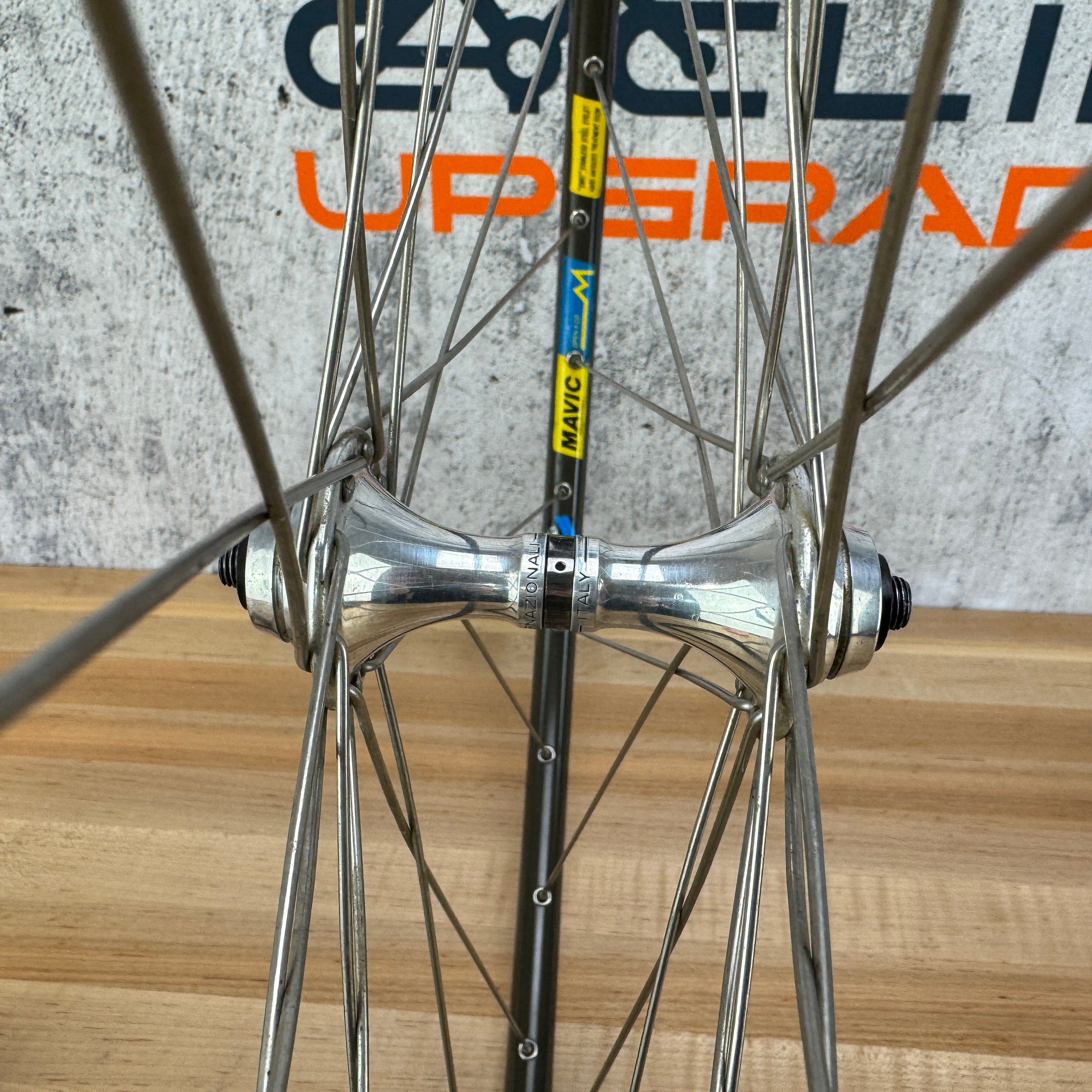 Vintage! Mavic Open 4 CD Alloy Clincher Wheelset 700c Rim Brake