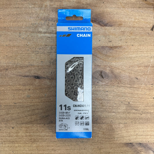New! Shimano Dura Ace XTR CN-HG901-11 116 Link 11-Speed Bike Chain w/ Quick-Link