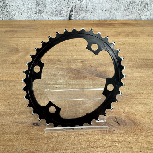 Absolute Black Premium Oval 36t Shimano 4-Bolt 110 BCD Inner Chainring 35g