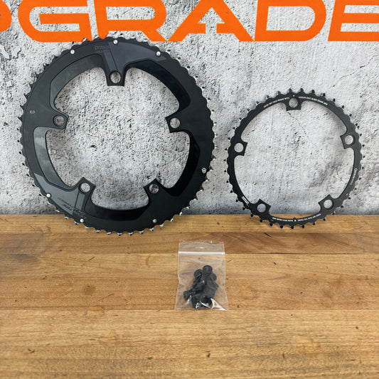 PraxisWorks Leva Time 53/39t 130BCD 11-Speed 5-Bolt Bike Chainring Set 169g