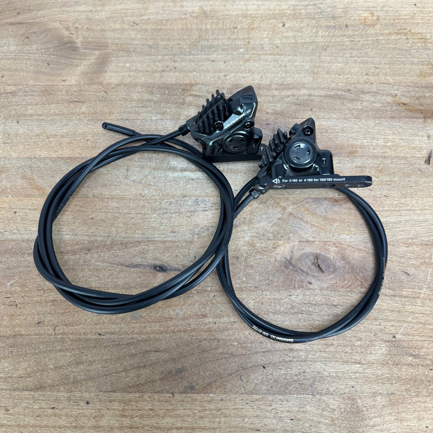 Light Use! Shimano Dura-Ace BR-R9270 Flat-Mount Disc Brake Calipers