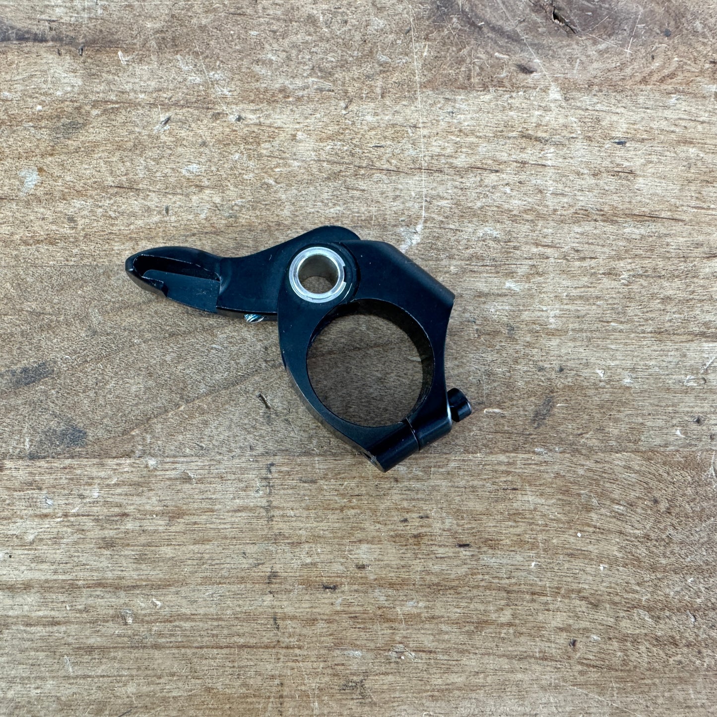 Black Alloy MTB Mechanical Handlebar Mount Seatpost Dropper Thumb Lever 17g