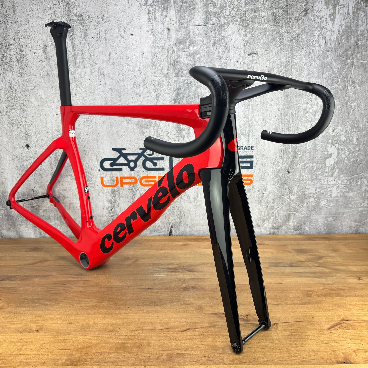 2024 Cervelo S5 54cm Tiger Eye Carbon Disc Brake Bike Frameset 700c 2390g