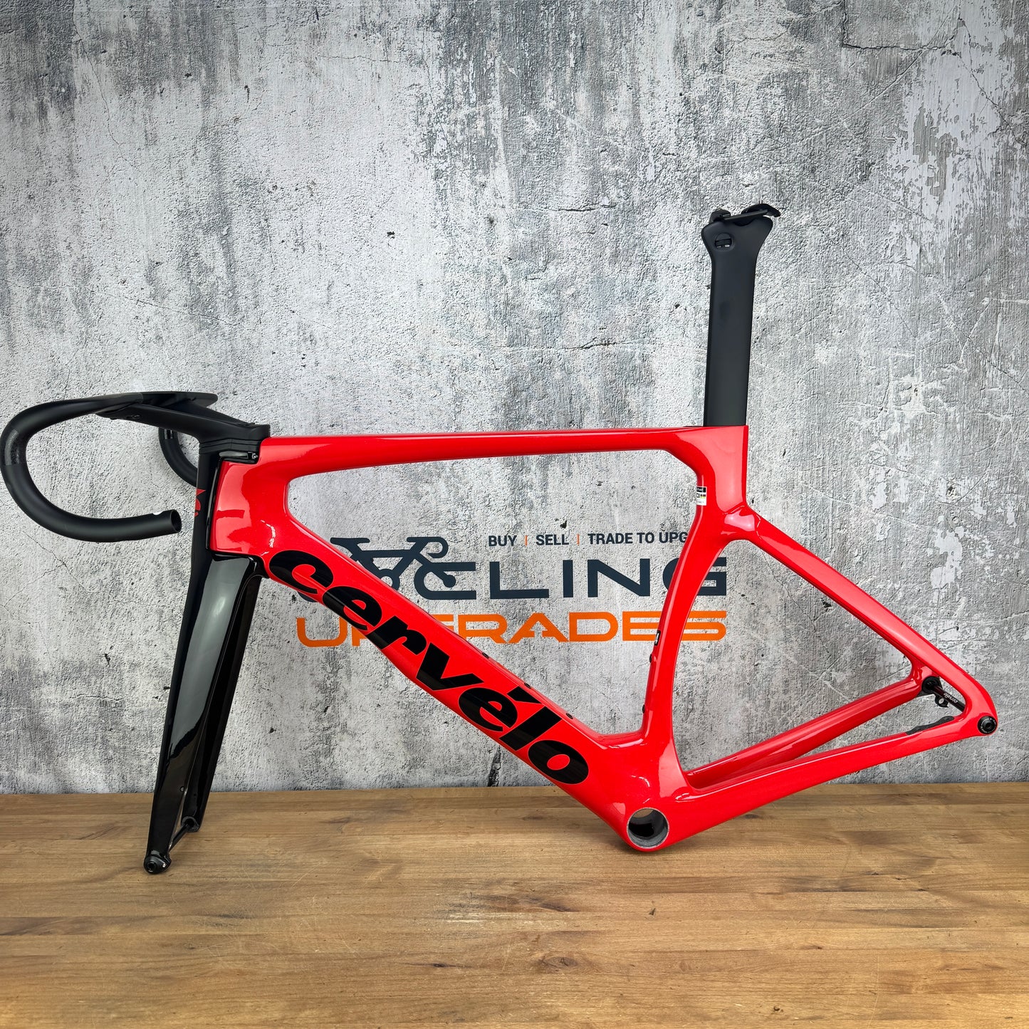 2024 Cervelo S5 54cm Tiger Eye Carbon Disc Brake Bike Frameset 700c 2390g