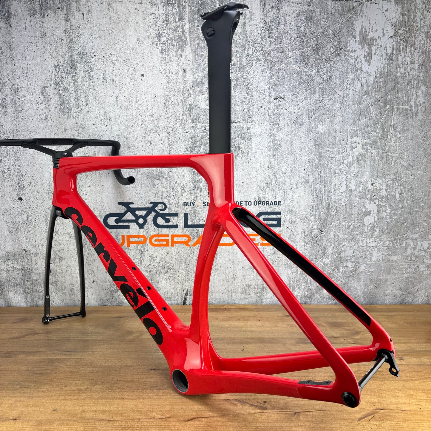 2024 Cervelo S5 54cm Tiger Eye Carbon Disc Brake Bike Frameset 700c 2390g