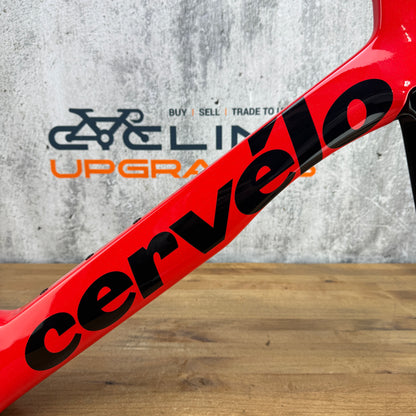 2024 Cervelo S5 54cm Tiger Eye Carbon Disc Brake Bike Frameset 700c 2390g