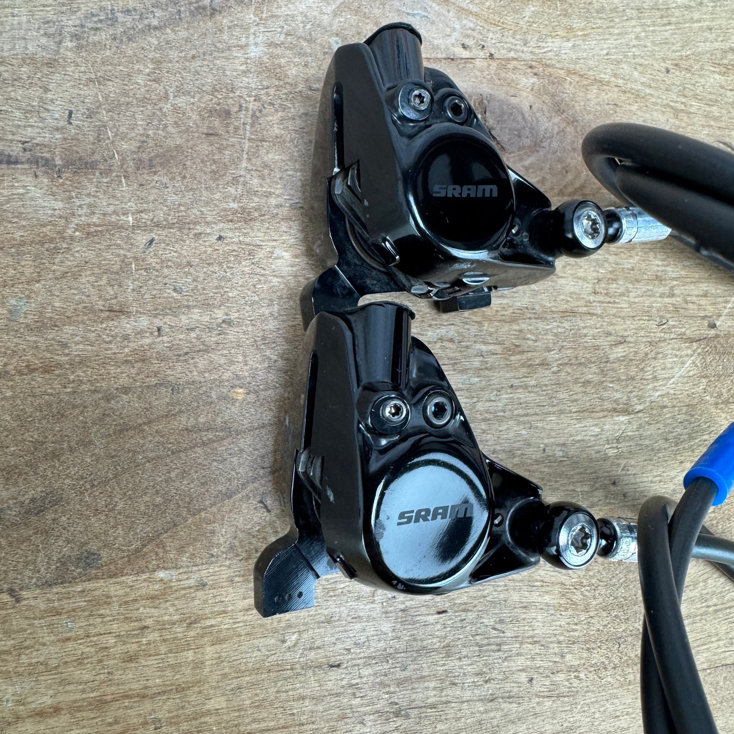 SRAM S-900 Monoblock Black Flat-Mount Hydraulic Disc Brake Calipers 252g