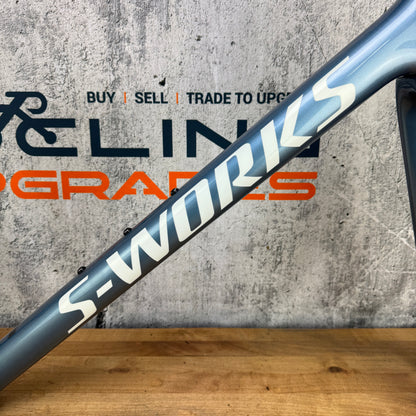 Low Mile! Specialized S-works Tarmac SL8 54cm Carbon Disc Bike Frameset 700c 1605g