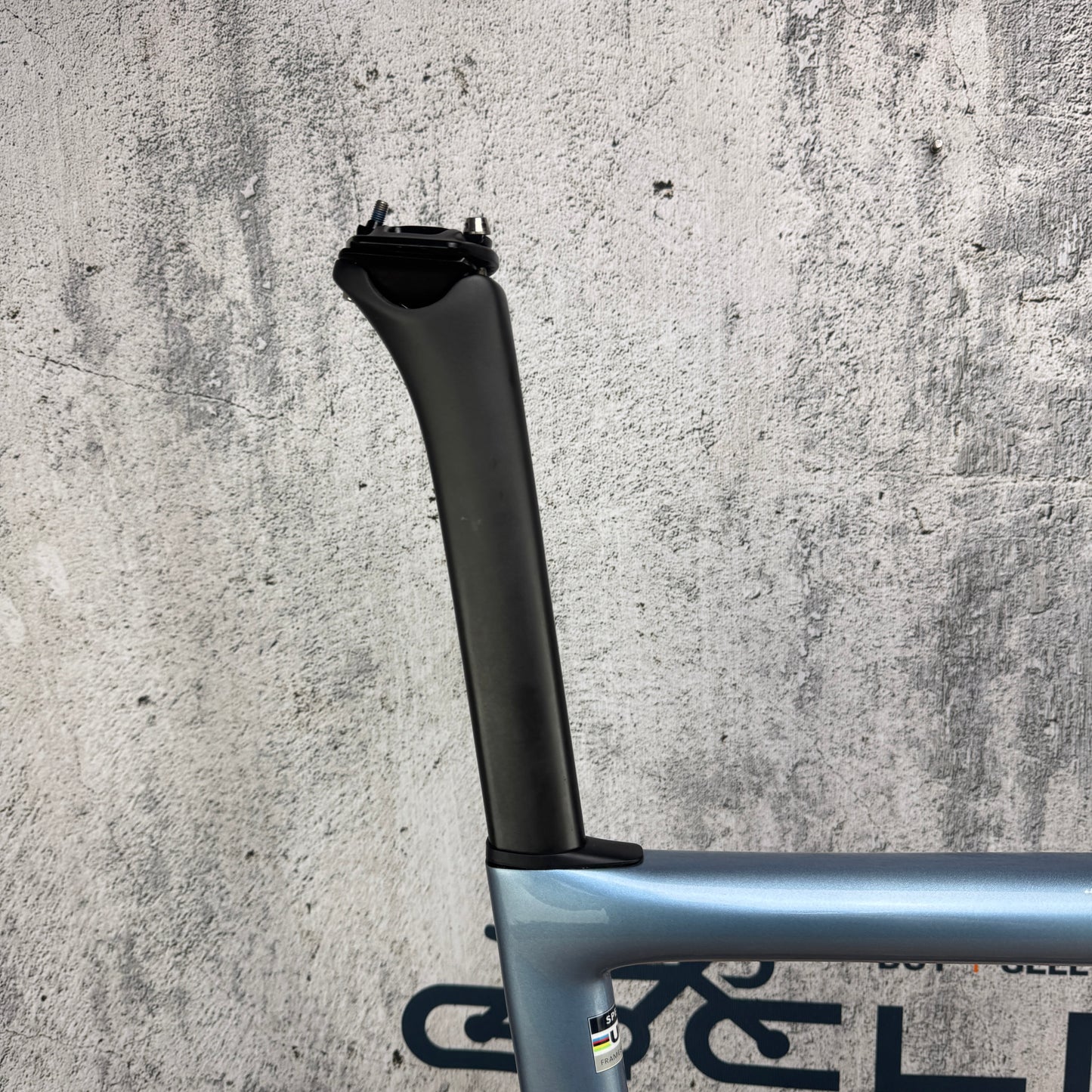 Low Mile! Specialized S-works Tarmac SL8 54cm Carbon Disc Bike Frameset 700c 1605g