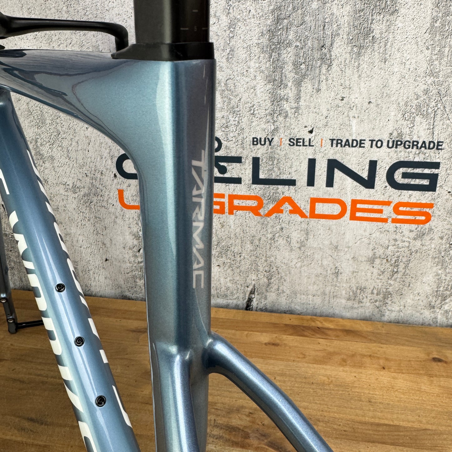 Low Mile! Specialized S-works Tarmac SL8 54cm Carbon Disc Bike Frameset 700c 1605g