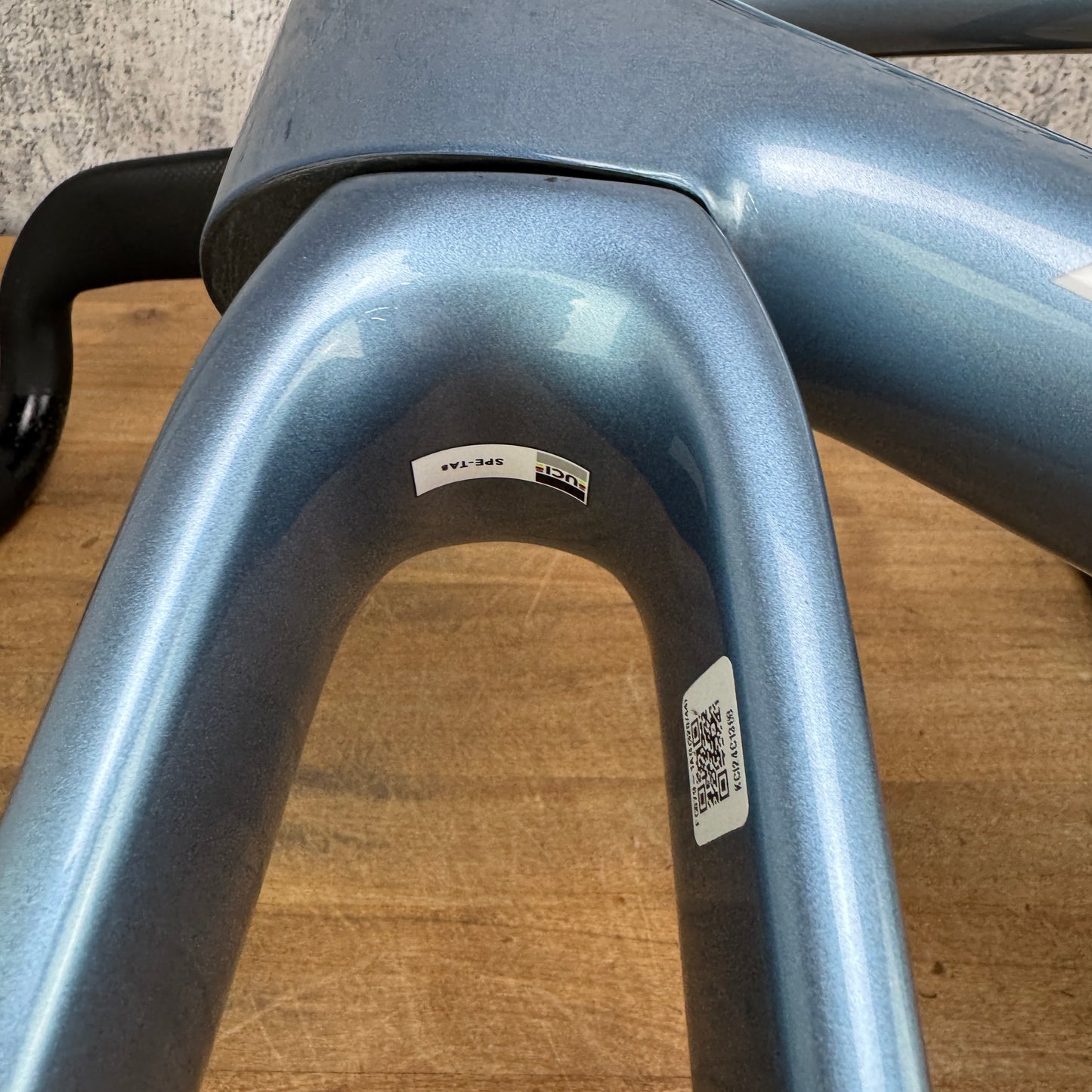 Low Mile! Specialized S-works Tarmac SL8 54cm Carbon Disc Bike Frameset 700c 1605g