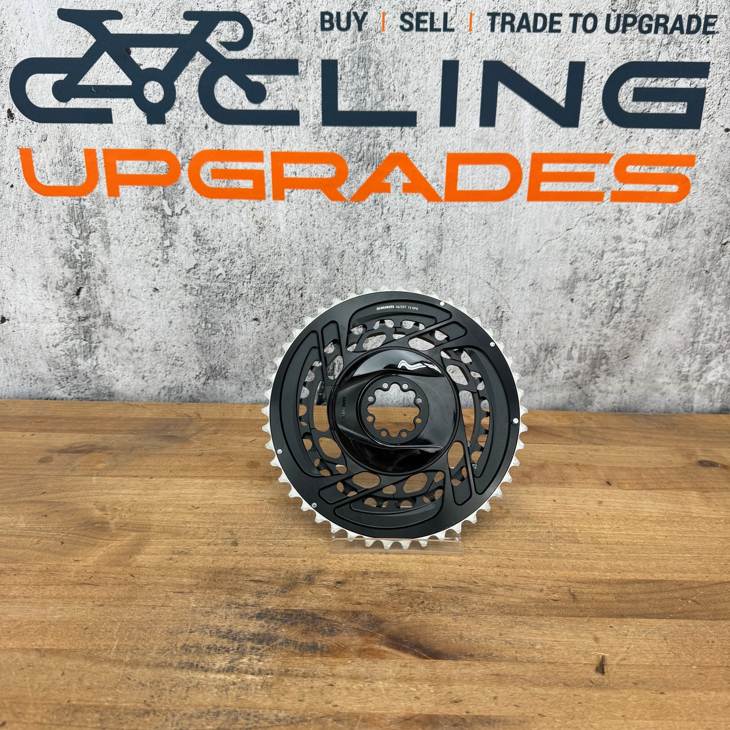Light Use! SRAM Force AXS D2 46/33t 12-Speed 8-Bolt Direct Mount Chainring Set